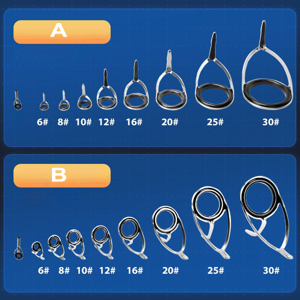 Fishing Rod Guide Replacement - Guide de canne à pêche, anneaux