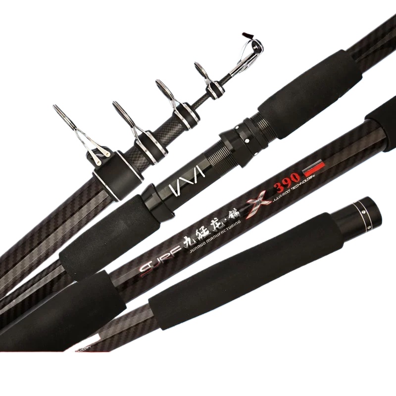 Fishing Rod Surf - Canne à pêche télescopique Spinning Portable