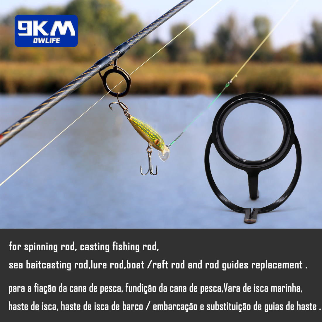 Kit de réparation de canne à p - Fishing Rod Guide Replacement avis et prix
