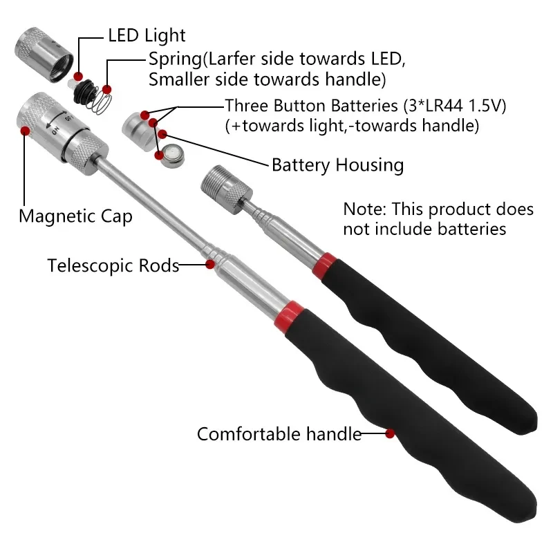 Stylo magnétique télescopique, - Fishing Rod Telescopic avis et prix