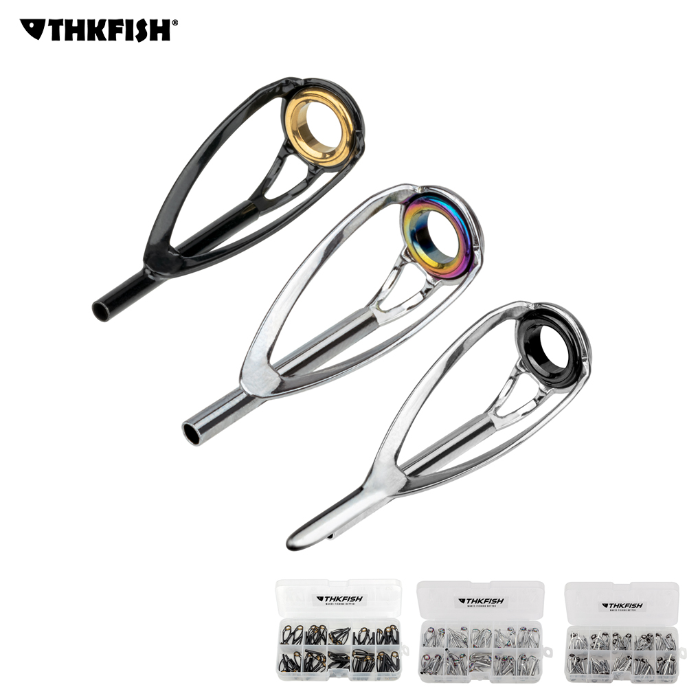 THKFISH 50pcs Kit de réparatio - Fishing Rod Guide Replacement avis et prix