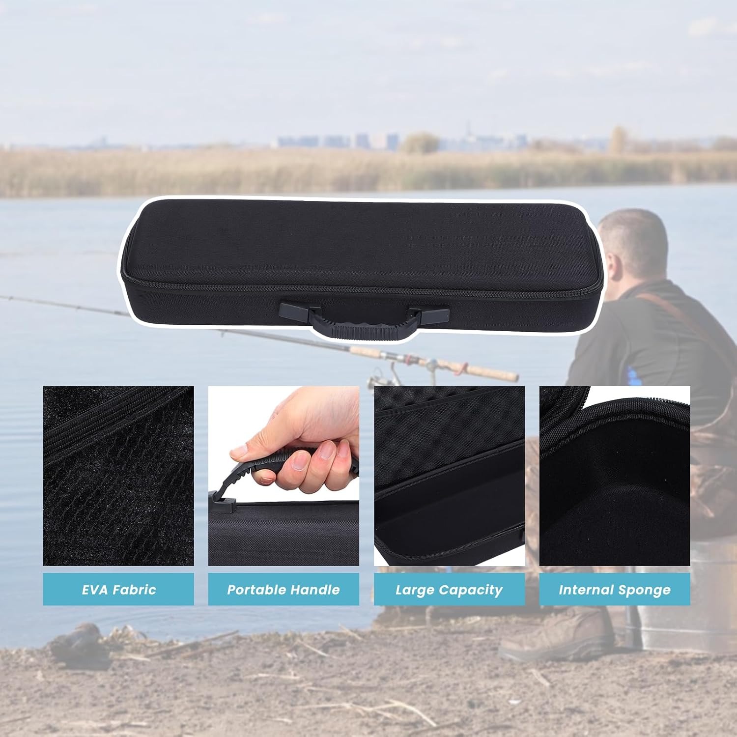 Sac de matériel de poisson Por - Fishing Rod Case avis et prix