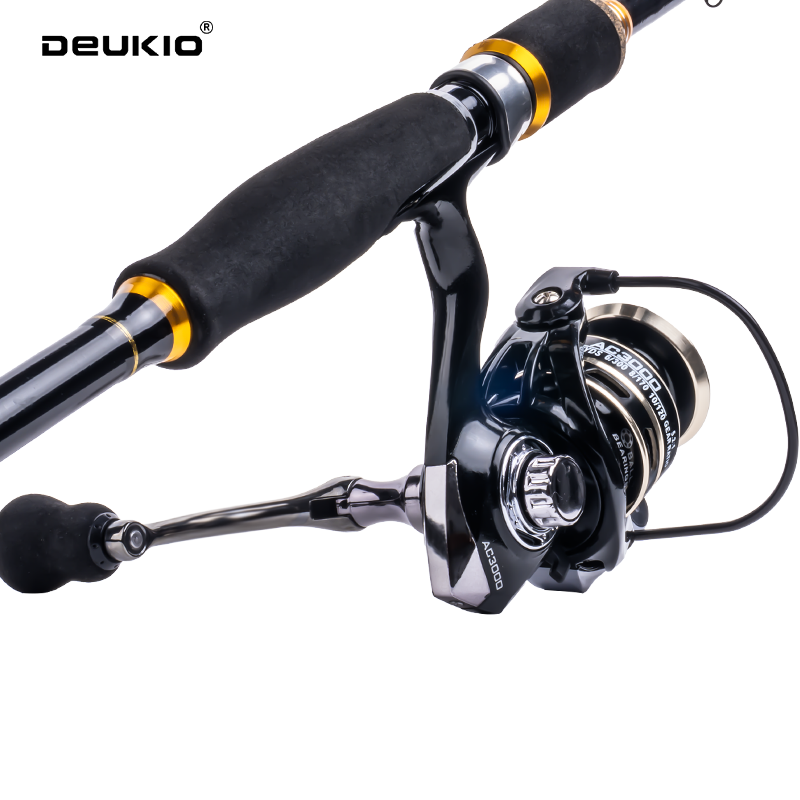 DEUKIO Combo Canne à Pêche et  - Fishing Rod Spinning avis et prix