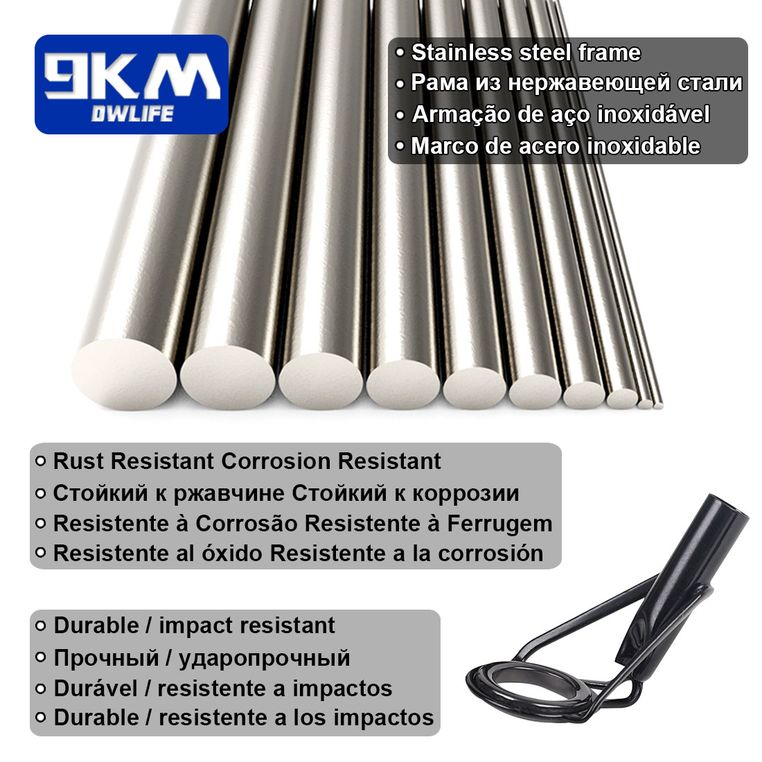 Kit de réparation de Guides de - Fishing Rod Guide Replacement avis et prix