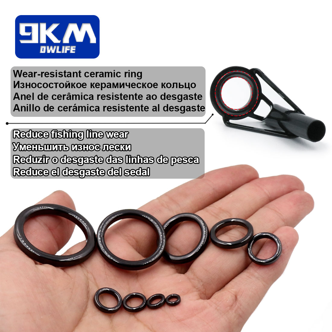 Kit de réparation de Guides de - Fishing Rod Guide Replacement avis et prix